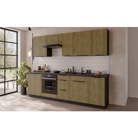 Szafka pod zlew 60 cm z szufladą na kosze premium box CREMA 60 D 1S BB